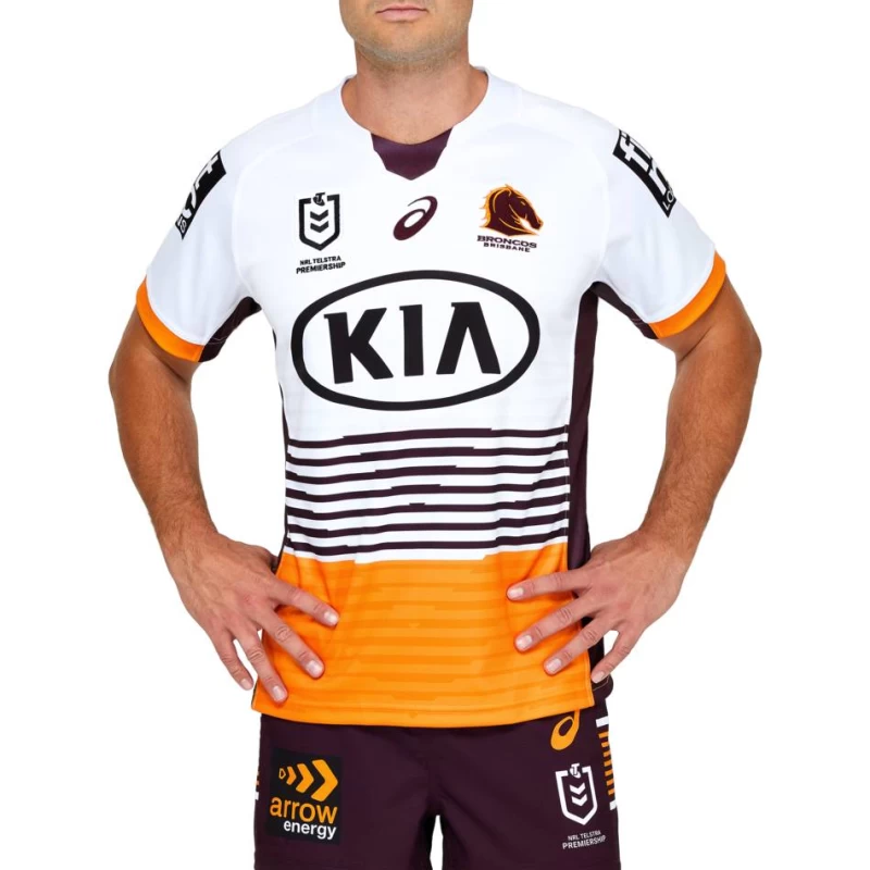 Brisbane Broncos Men's Away Rugby Jersey 2021