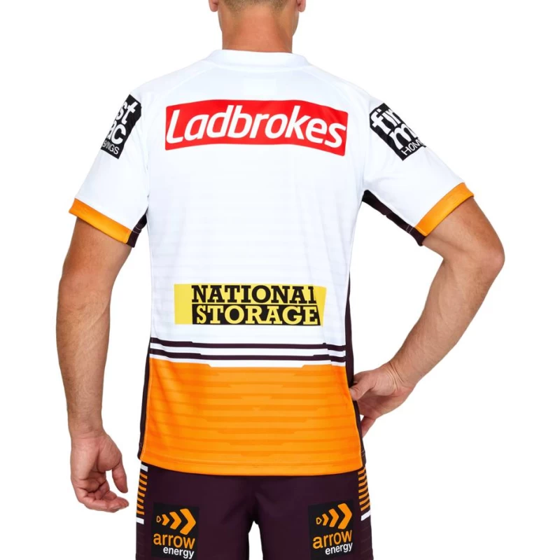 Brisbane Broncos Men's Away Rugby Jersey 2021