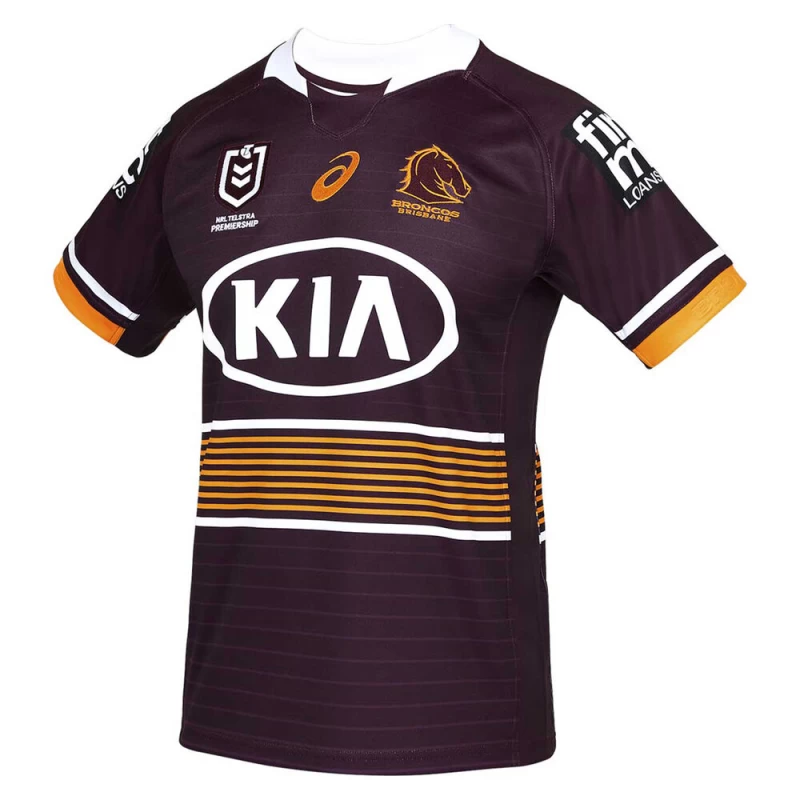 Brisbane Broncos Men's Home Rugby Jersey 2021