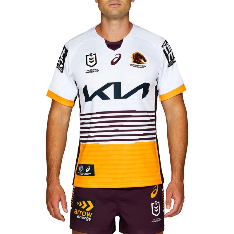 Brisbane Broncos Men's Away Rugby Jersey 2022