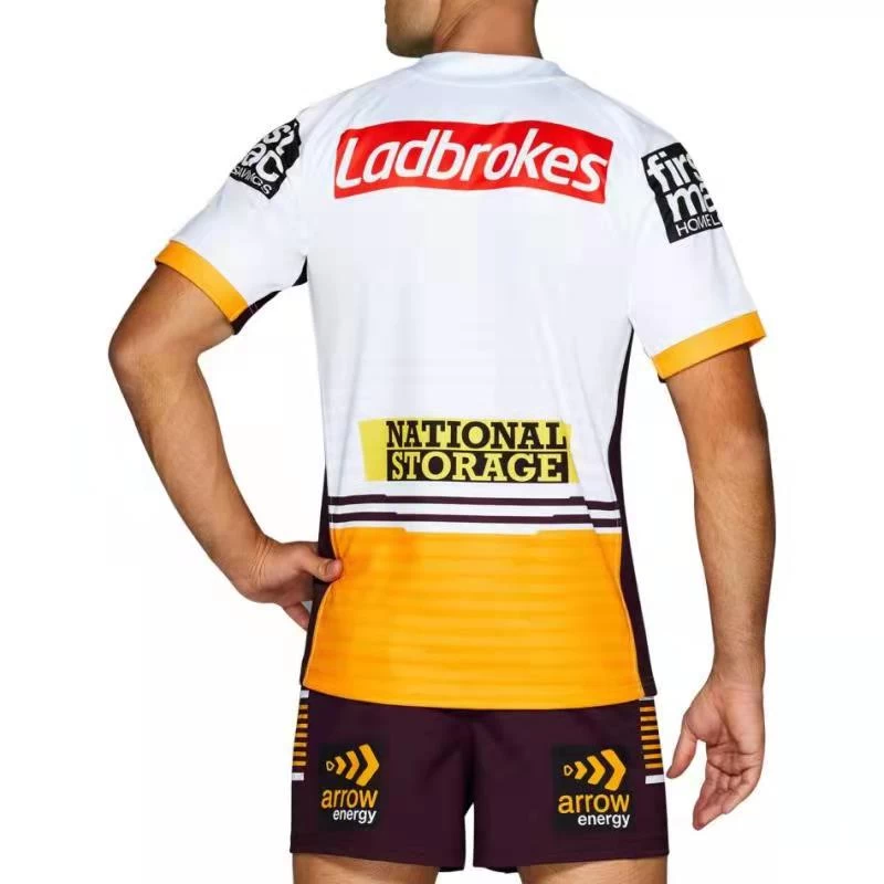 Brisbane Broncos Men's Away Rugby Jersey 2022