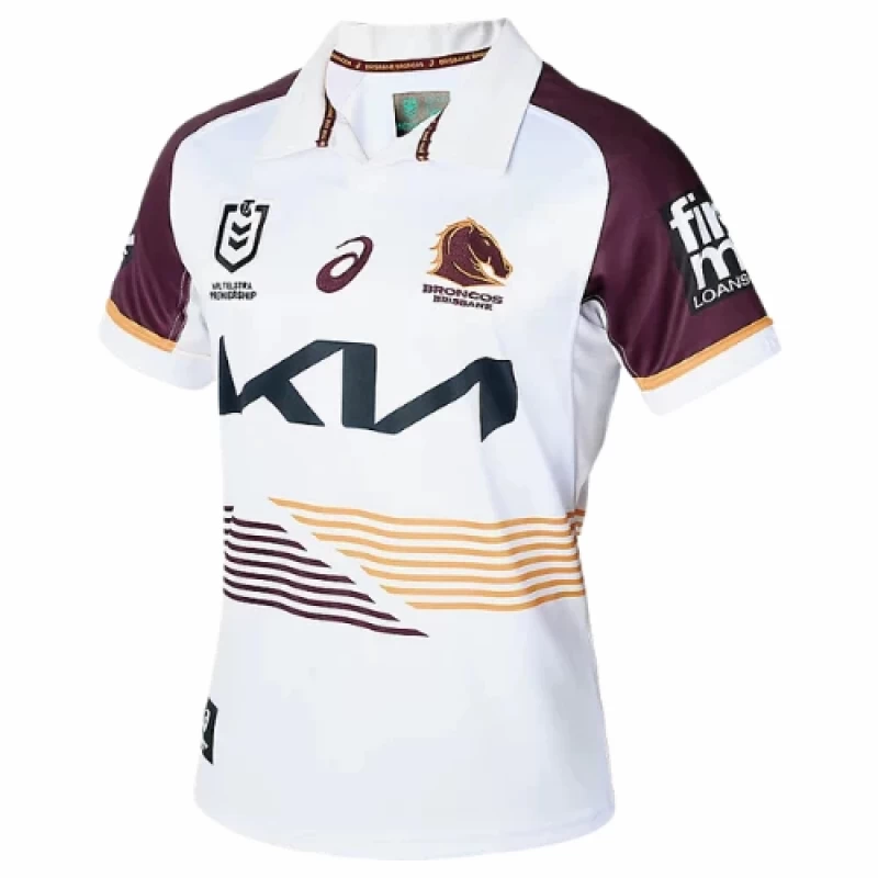 Brisbane Broncos Men's Away Rugby Jersey 2024