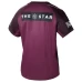 Brisbane Broncos Mens Maroon Training Rugby Tee 2024