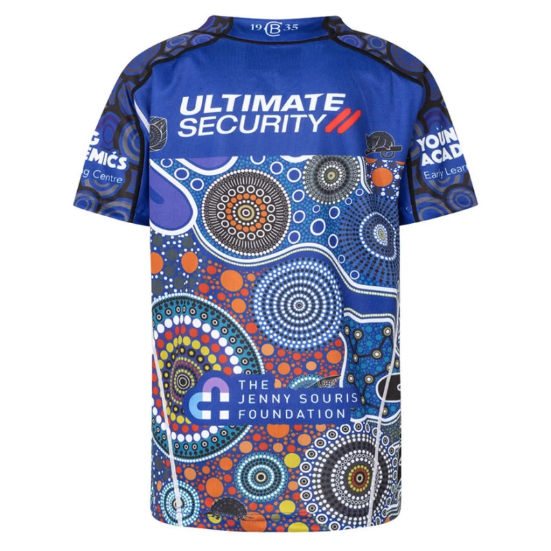 Canterbury-Bankstown Bulldogs Mens Indigenous Rugby Jersey 2022