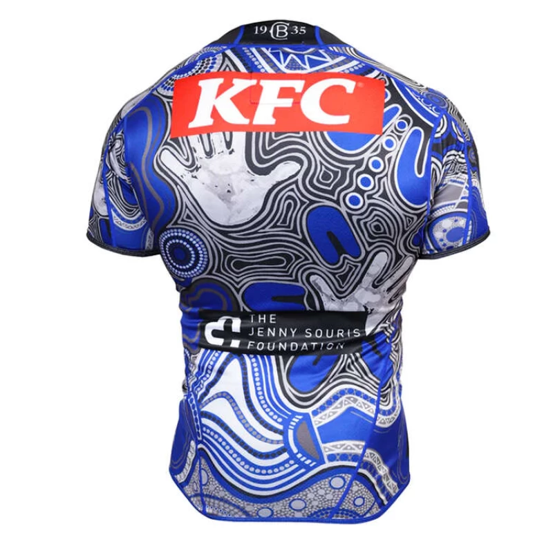 Canterbury-Bankstown Bulldogs Mens Indigenous Rugby Jersey 2023