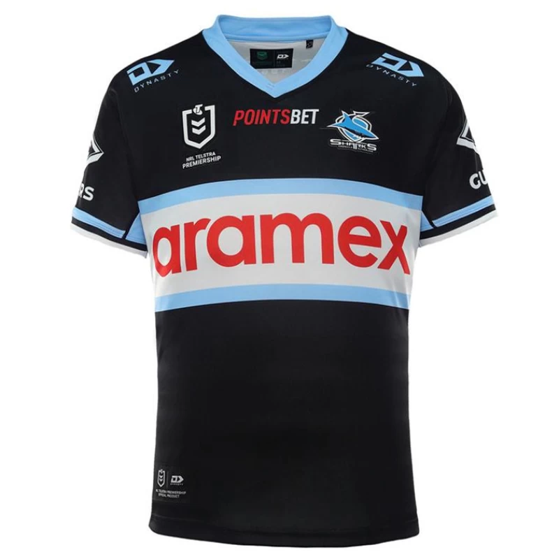 Cronulla-Sutherland Sharks Men's Away Rugby Jersey 2022