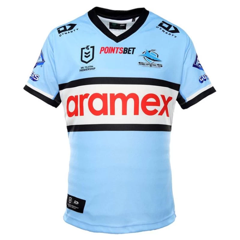Cronulla-Sutherland Sharks Men's Home Rugby Jersey 2022