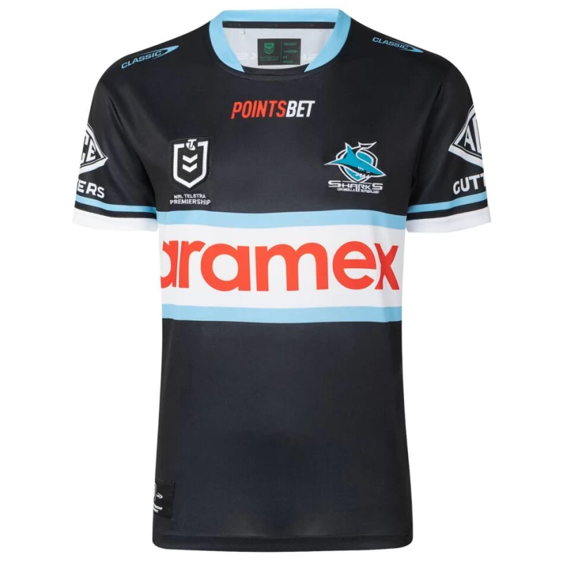 Cronulla-Sutherland Sharks Men's Away Rugby Jersey 2023