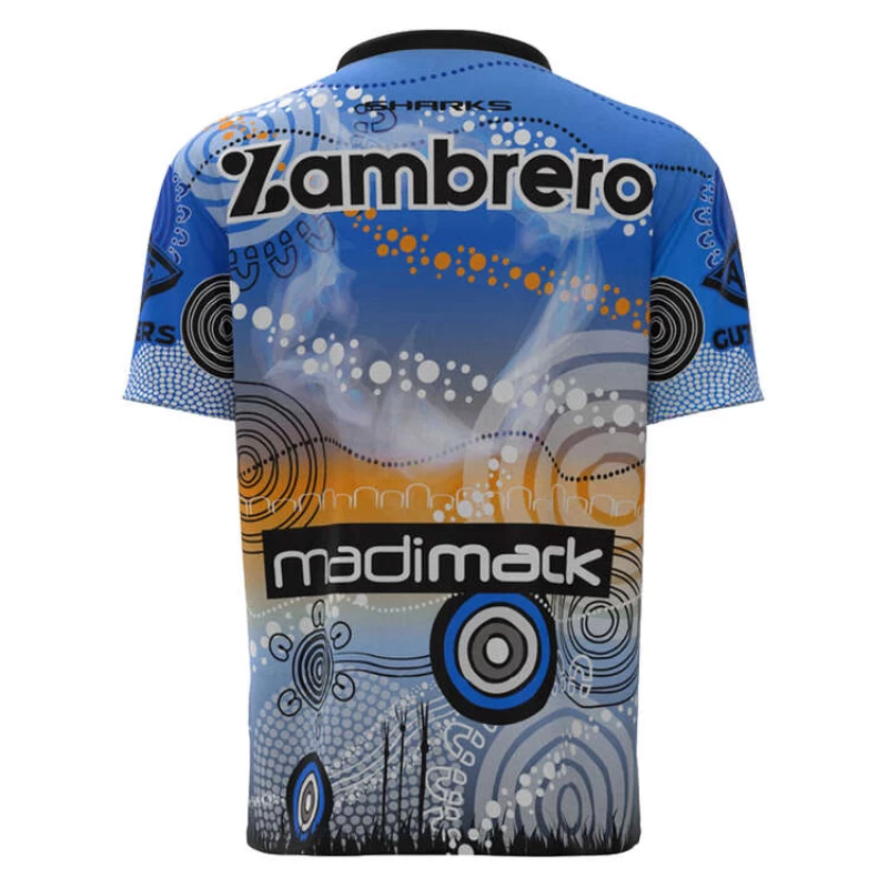 Cronulla Sharks Mens Indigenous Rugby Jersey 2023