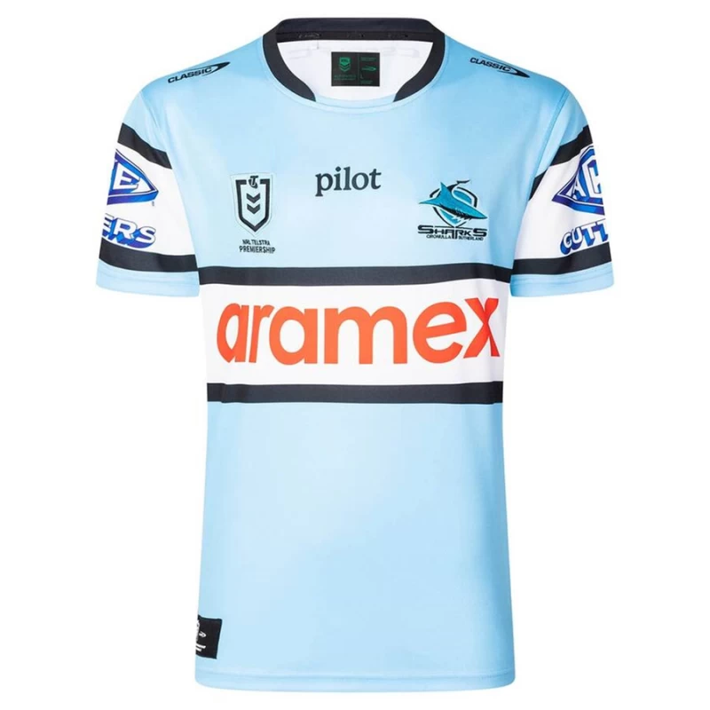 Cronulla-Sutherland Sharks Mens Home Rugby Jersey 2025