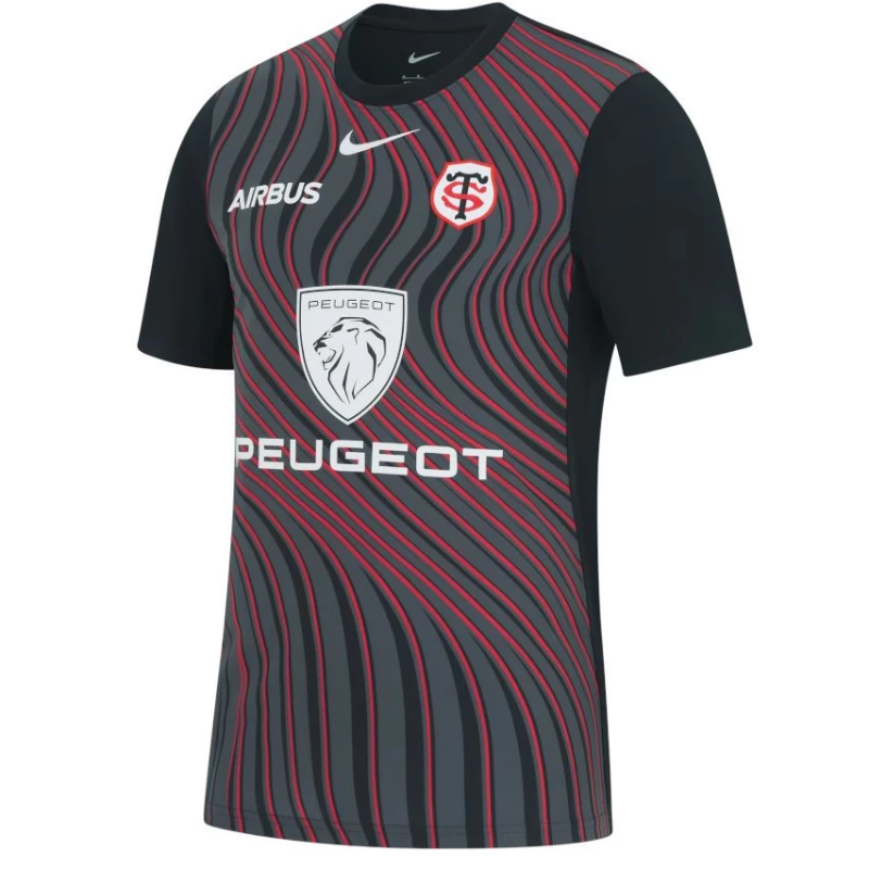 Stade Toulousain Mens Pre-Match Third Rugby Jersey 2023