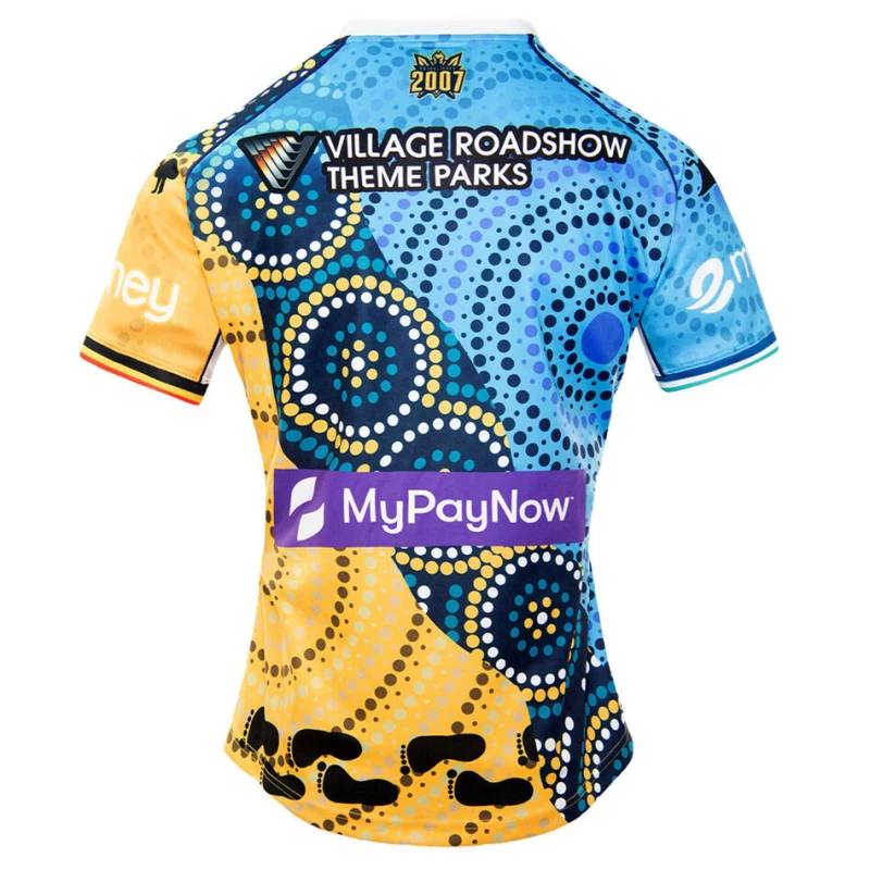 Gold Coast Titans Mens Indigenous Rugby Jersey 2021
