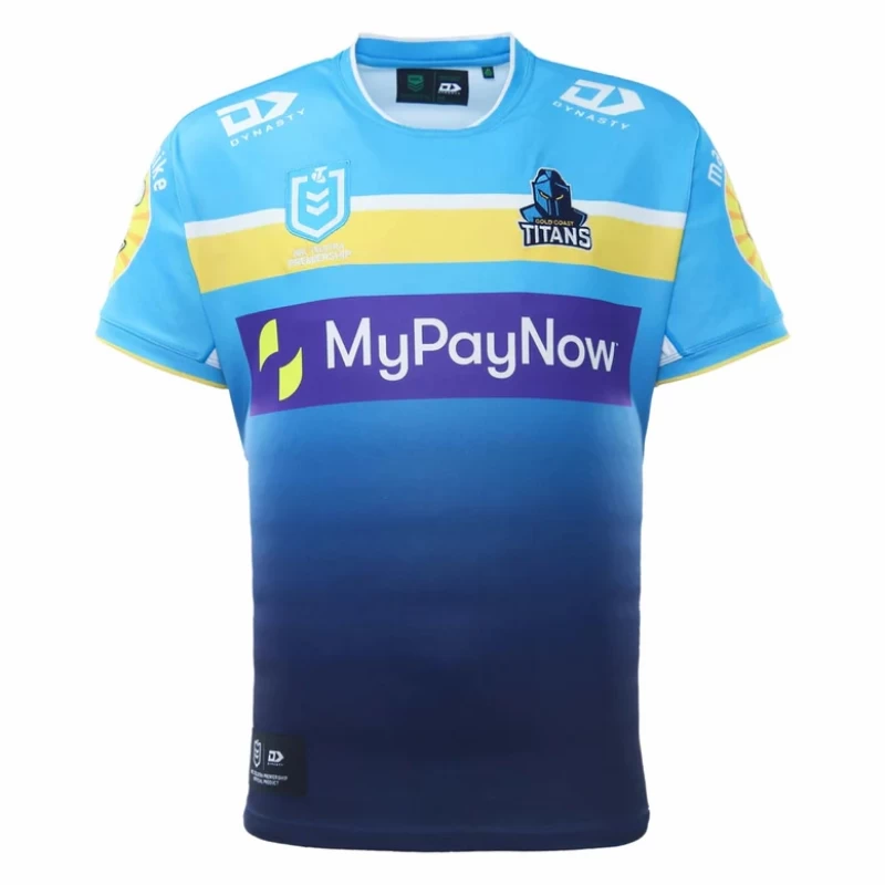 Gold Coast Titans Men's Home Rugby Jersey 2023