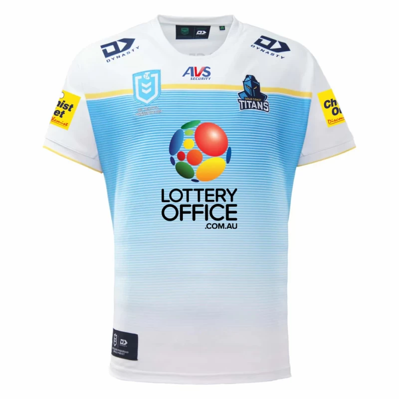 Gold Coast Titans Men's Away Rugby Jersey 2024