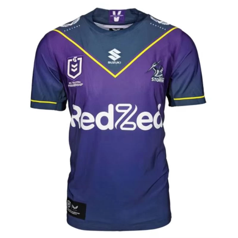 Melbourne Storm Mens Home Rugby Jersey 2022