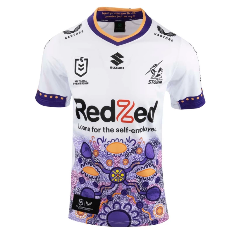 Melbourne Storm Mens Indigenous Rugby Jersey 2023