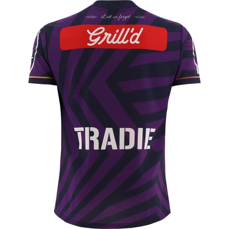 Melbourne Storm Mens Anzac Rugby Jersey 2024
