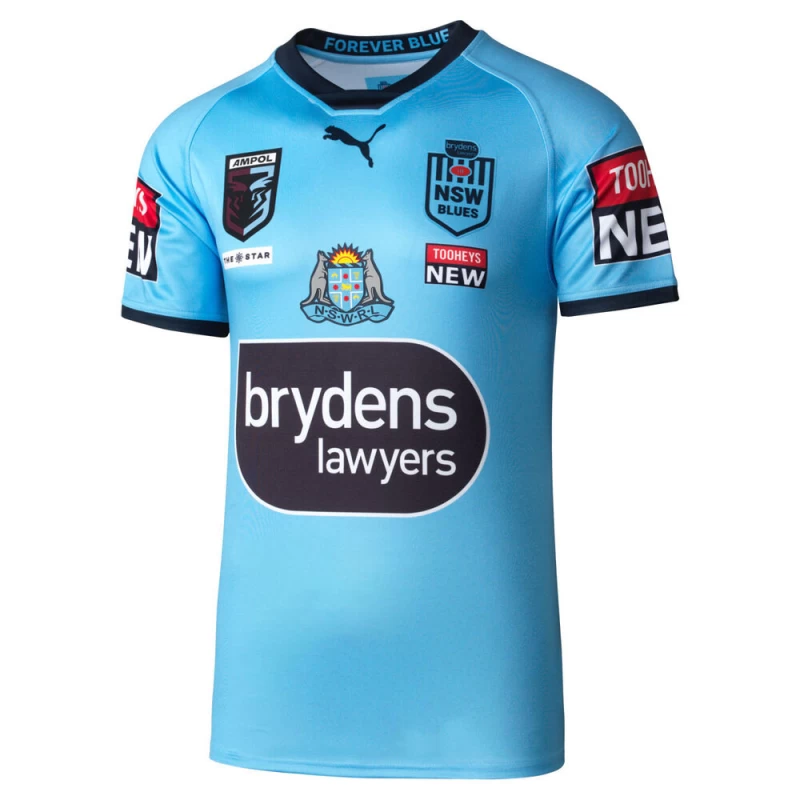 NSW Blues State of Origin Mens Home Rugby Jersey 2022