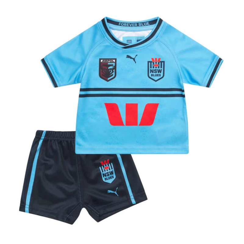 NSW Blues Kids Home Rugby Kit 2023