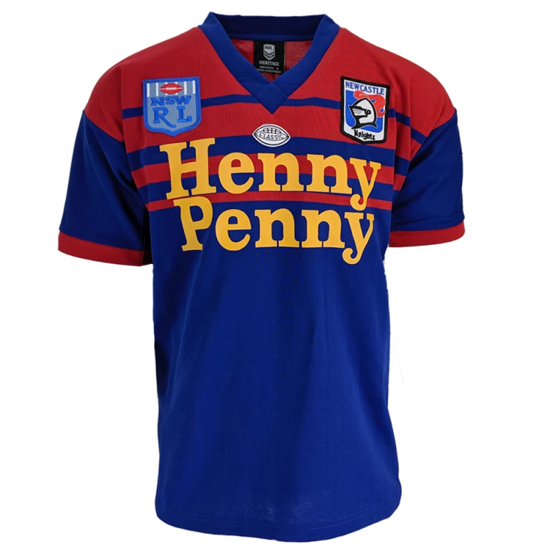 Newcastle Knights Retro Rugby Jersey 1988