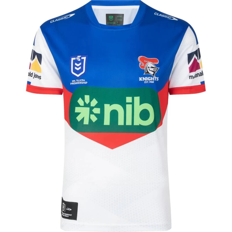 Newcastle Knights Men's Away Rugby Jersey 2023