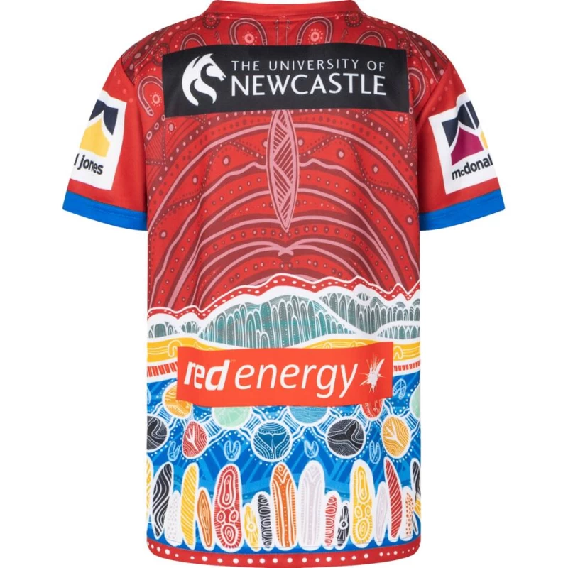 Newcastle Knights Mens Indigenous Rugby Jersey 2023
