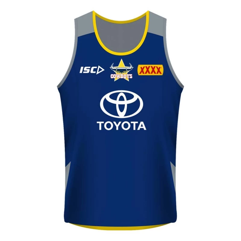 North Queensland Cowboys 2018 Men's Training Singlet