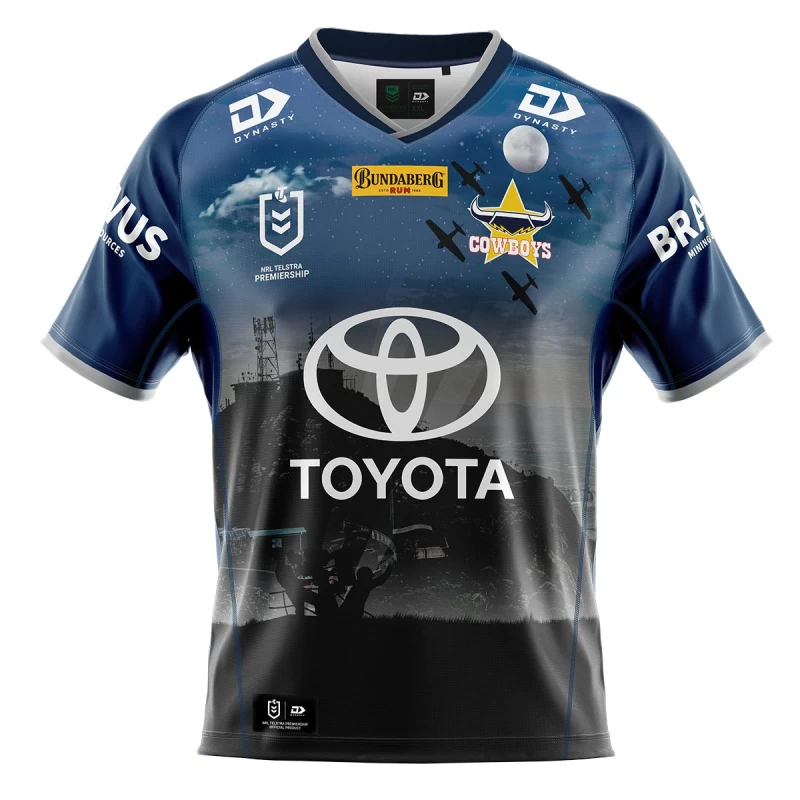 North Queensland Cowboys Men's Defence Rugby Jersey 2022