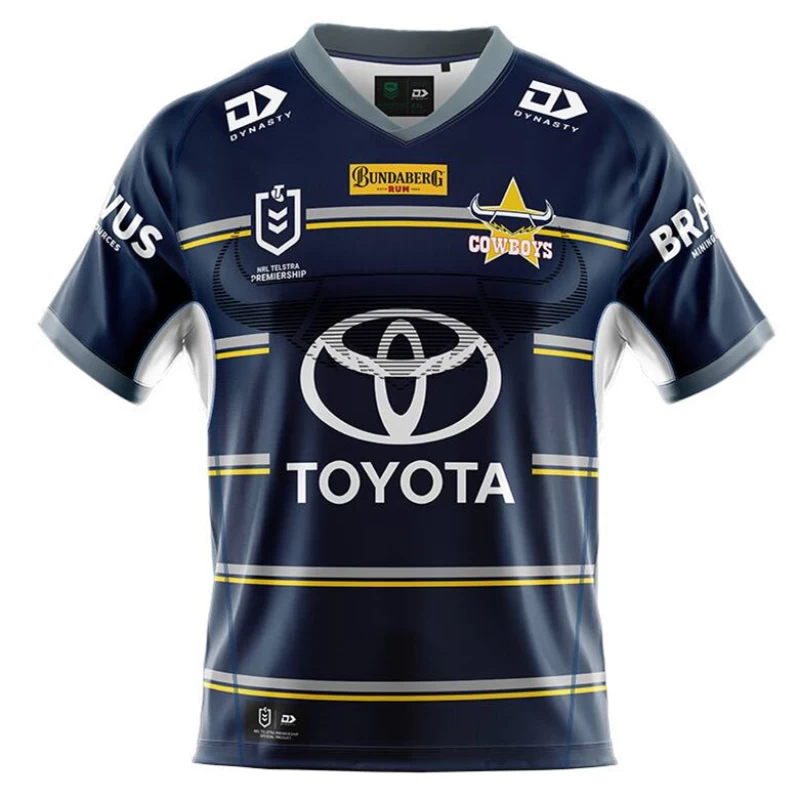 North Queensland Cowboys Men's Home Rugby Jersey 2022