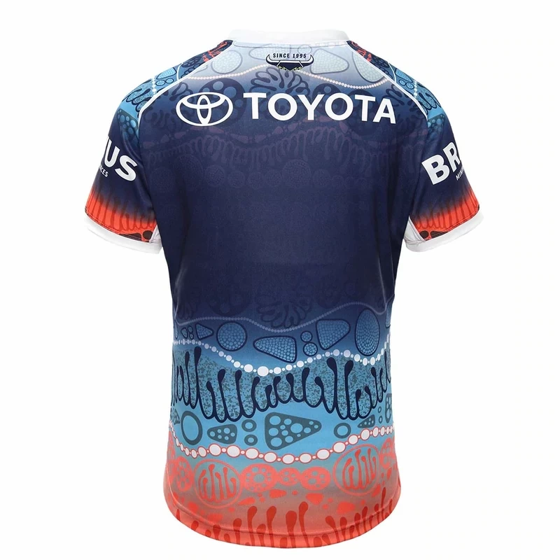 North Queensland Cowboys Men's Indigenous Rugby Jersey 2022