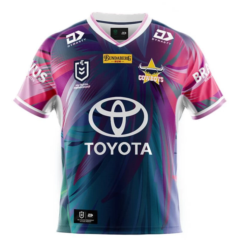 North Queensland Cowboys Mens Women In League Rugby Jersey 2022