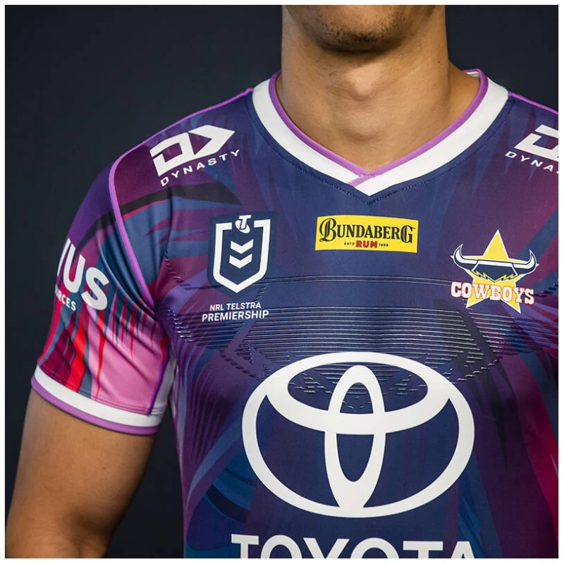 North Queensland Cowboys Mens Women In League Rugby Jersey 2022