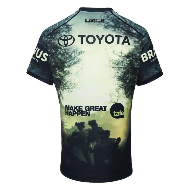 North Queensland Cowboys Mens Defence Rugby Jersey 2024