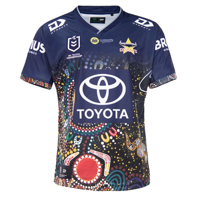 North Queensland Cowboys Men's Indigenous Rugby Jersey 2021