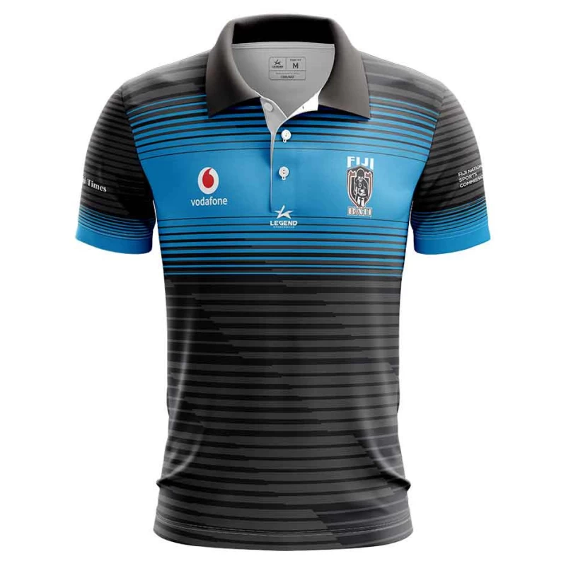 Fiji Bati Mens Sublimated Rugby Polo shirt 2022