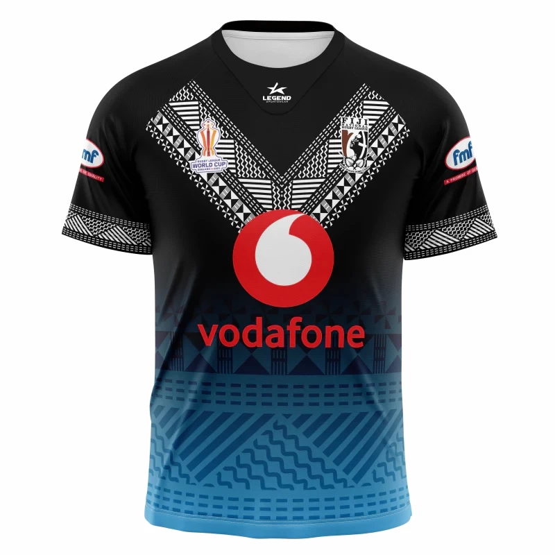 RLWC Fiji Bati Mens Away Rugby Jersey 2022