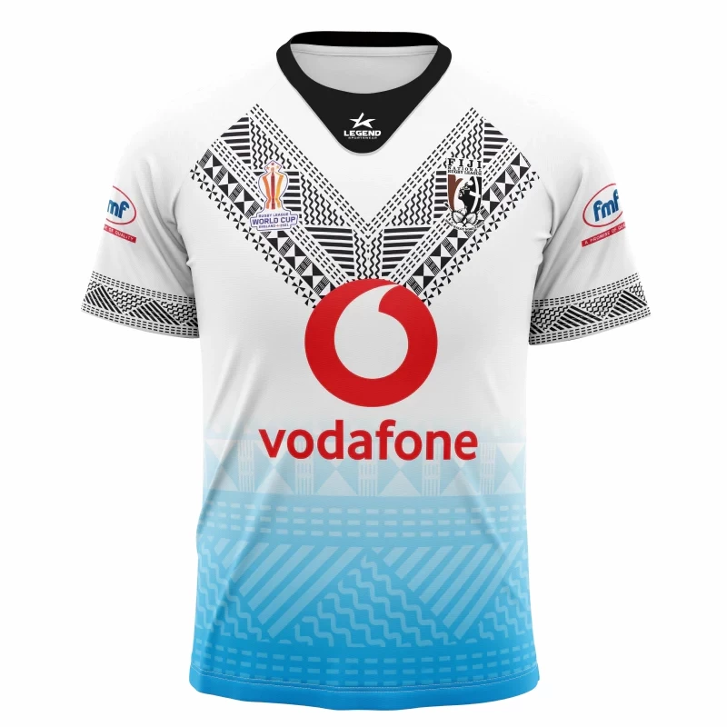 RLWC Fiji Bati Mens Home Rugby Jersey 2022