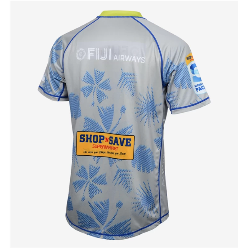 Fiji Drua Men's Training Rugby Jersey 2024