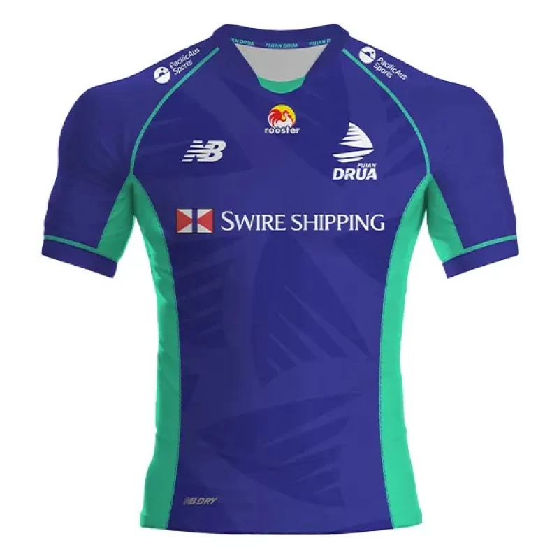 Fiji Drua Super Rugby Home Rugby Jersey 2022