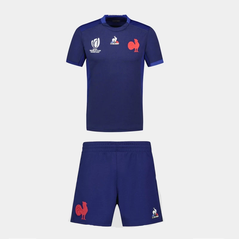 France Kids Home RWC 2023 Rugby Kit