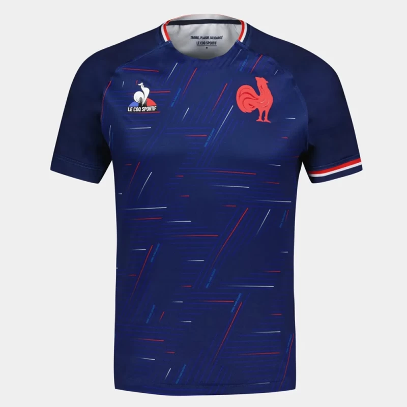 France Sevens Mens Pre Match Jersey Rugby Jersey 2023