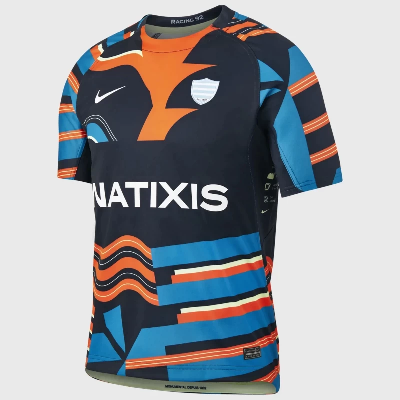 Racing 92 Mens Away Rugby Jersey 2022-23