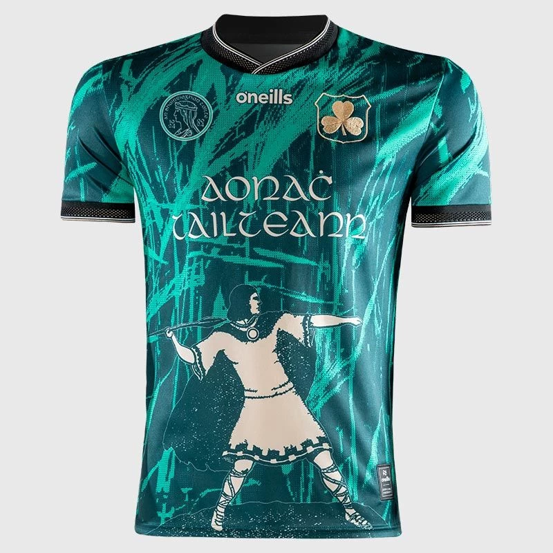 Ireland Men's Tailteann Games Rugby Jersey Green 2024
