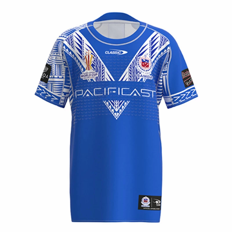 RLWC Samoa Mens Pro Rugby Jersey 2021