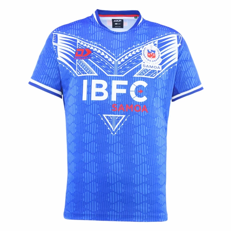 Toa Samoa Mens Home Rugby Jersey 2024
