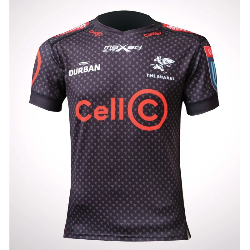 Sharks Mens Home Rugby Jersey 2022-23