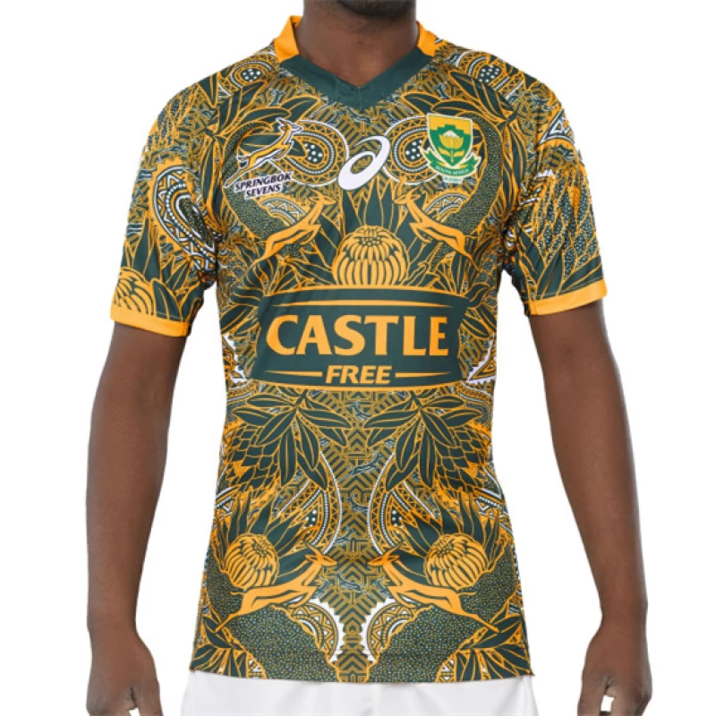 mikrocomputer hvede strop South Africa Blitzboks reveal Mandela 100 jersey - Springbok Rugby Jersey 2018 mikrocomputer hvede strop South Africa Blitzboks reveal Mandela 100 jersey - Springbok Rugby Jersey 2018