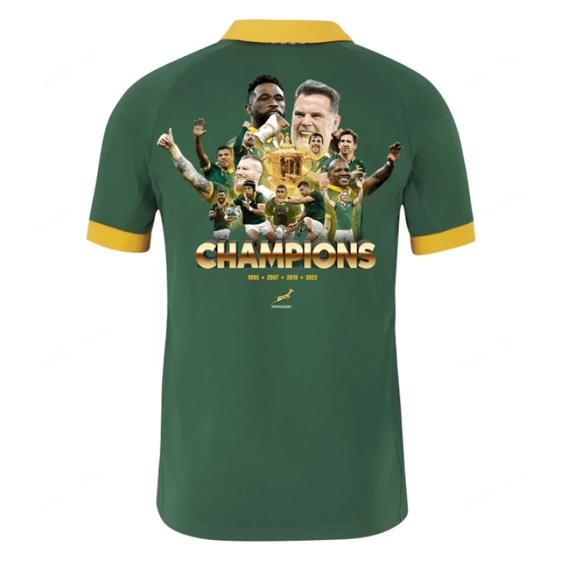 Springboks Mens 4th Champions Rugby Jersey 2023