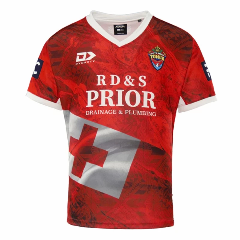 Tonga Mens Home Rugby Jersey 2022