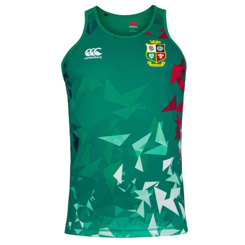 CCC British And Irish Lions Mens Rugby Singlet 2021 Green